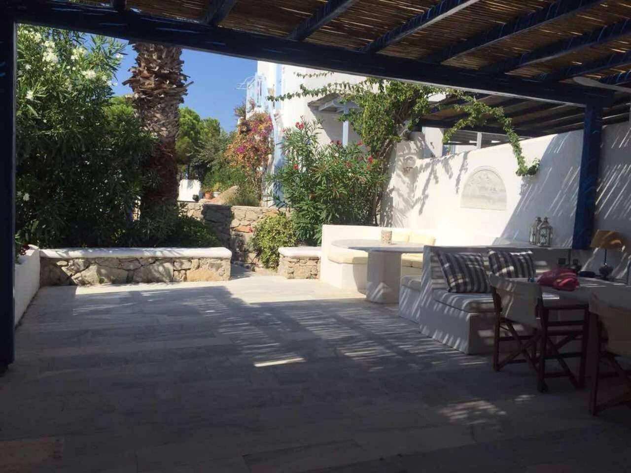הוילה אורנוס Mykonian House With Shared Pool מראה חיצוני תמונה