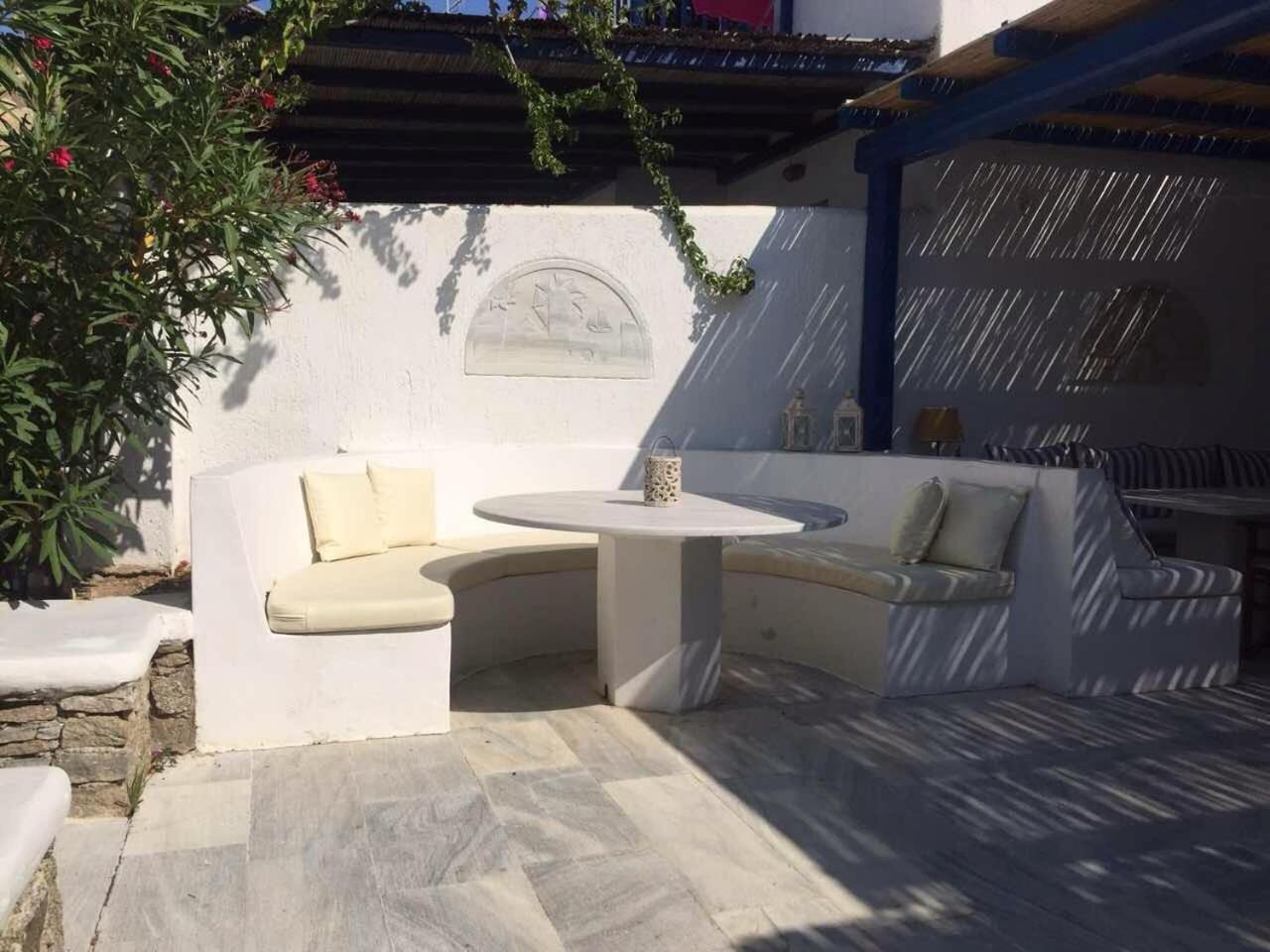 הוילה אורנוס Mykonian House With Shared Pool מראה חיצוני תמונה