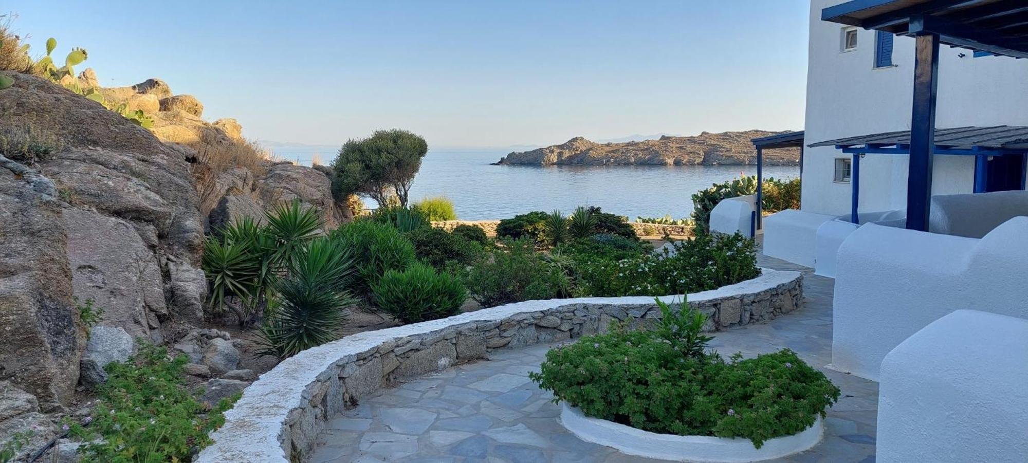 הוילה אורנוס Mykonian House With Shared Pool מראה חיצוני תמונה